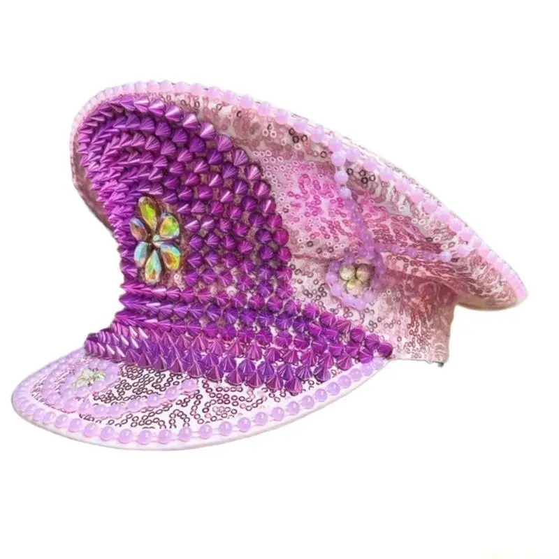 31BF Breathable Multifunctional Hat Elegant Men Women Hat Unisex Adjustable Hat for Bridal Event