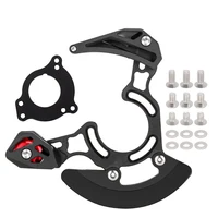 Guías de cadena para bicicleta de montaña, guía de cadena de piñón de un solo disco, protector de cadena de cola suave DH, guía de cadena ultraligera, protector de marco 32T-38T