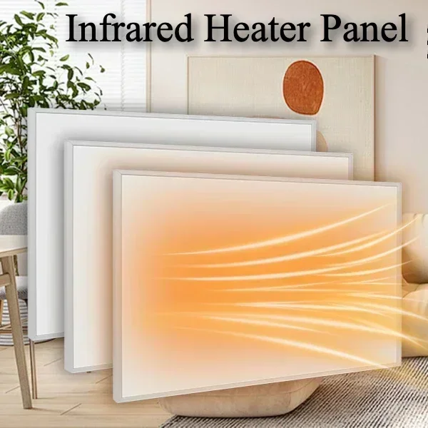 Infrared Heater 600 Watt Infrared Heaters for Indoor Use New Electric Space Heater Reach Operating Temperature 248℉ in 3 Minute