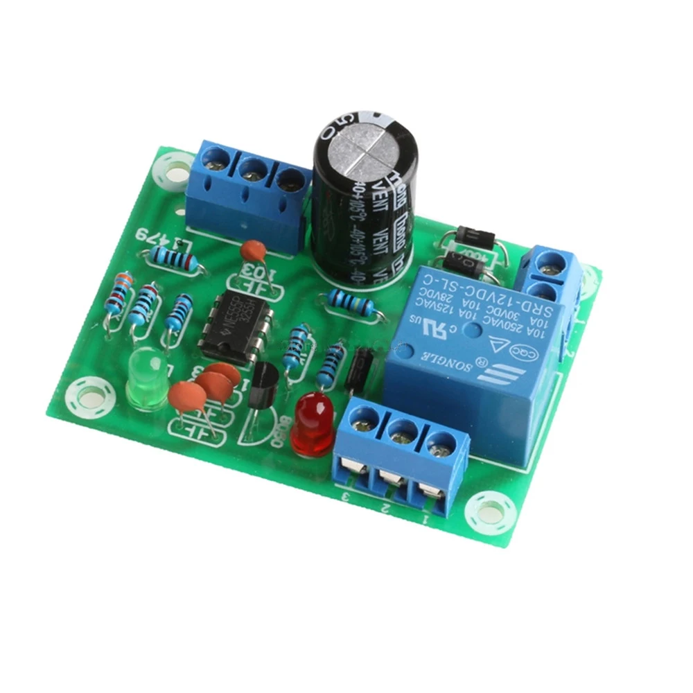 9V-12V AC/DC Liquid Level Controller Module Water Level Detection Sensor Automatic Pumping Drainage Water Short Protection