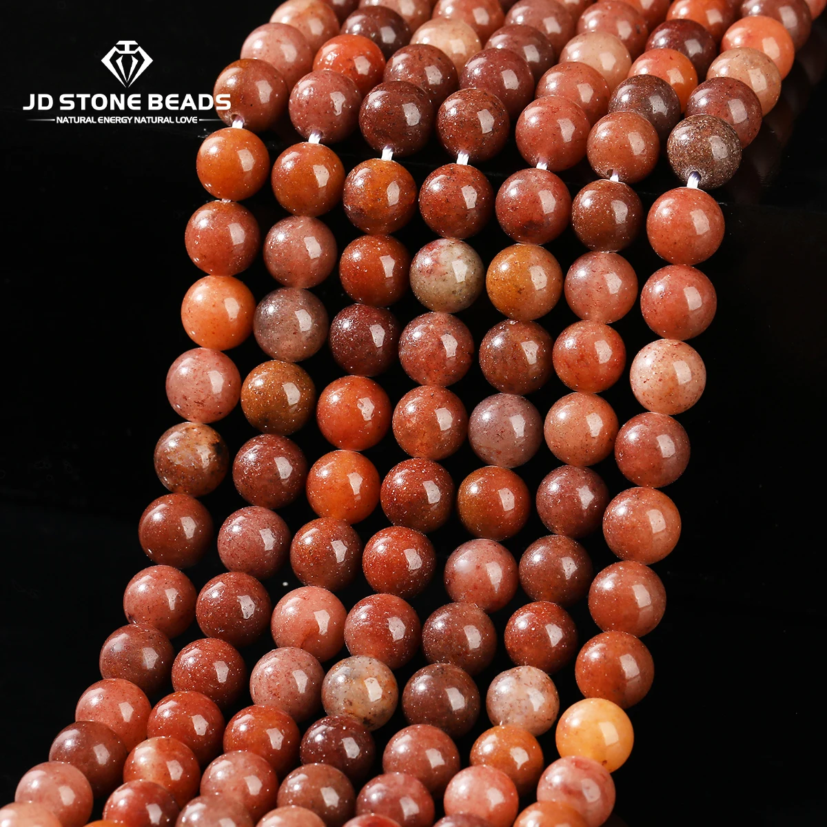 

Natural Stone Purple Aventurine Bead Round Loose Spacer Jade Bead 6 8 10mm for Jewelry Making DIY Necklace Bracelet Accessory