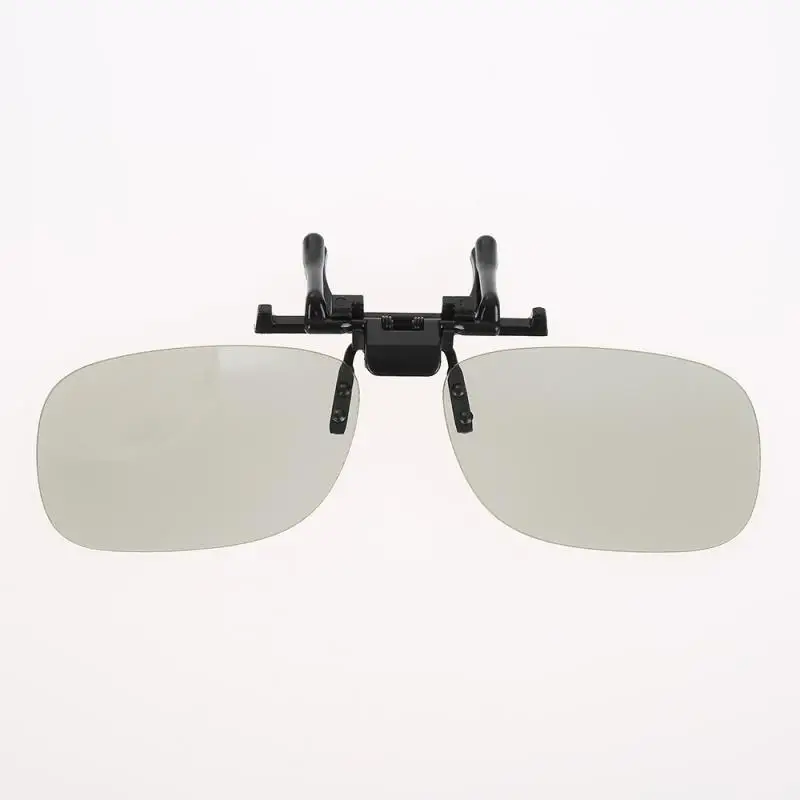 3D Scratch Resistant Glasses Hanging Frame Stereo Clip-on 3D Glasses For Passive 3D TVs RealD 3D Theaters AR Accessories