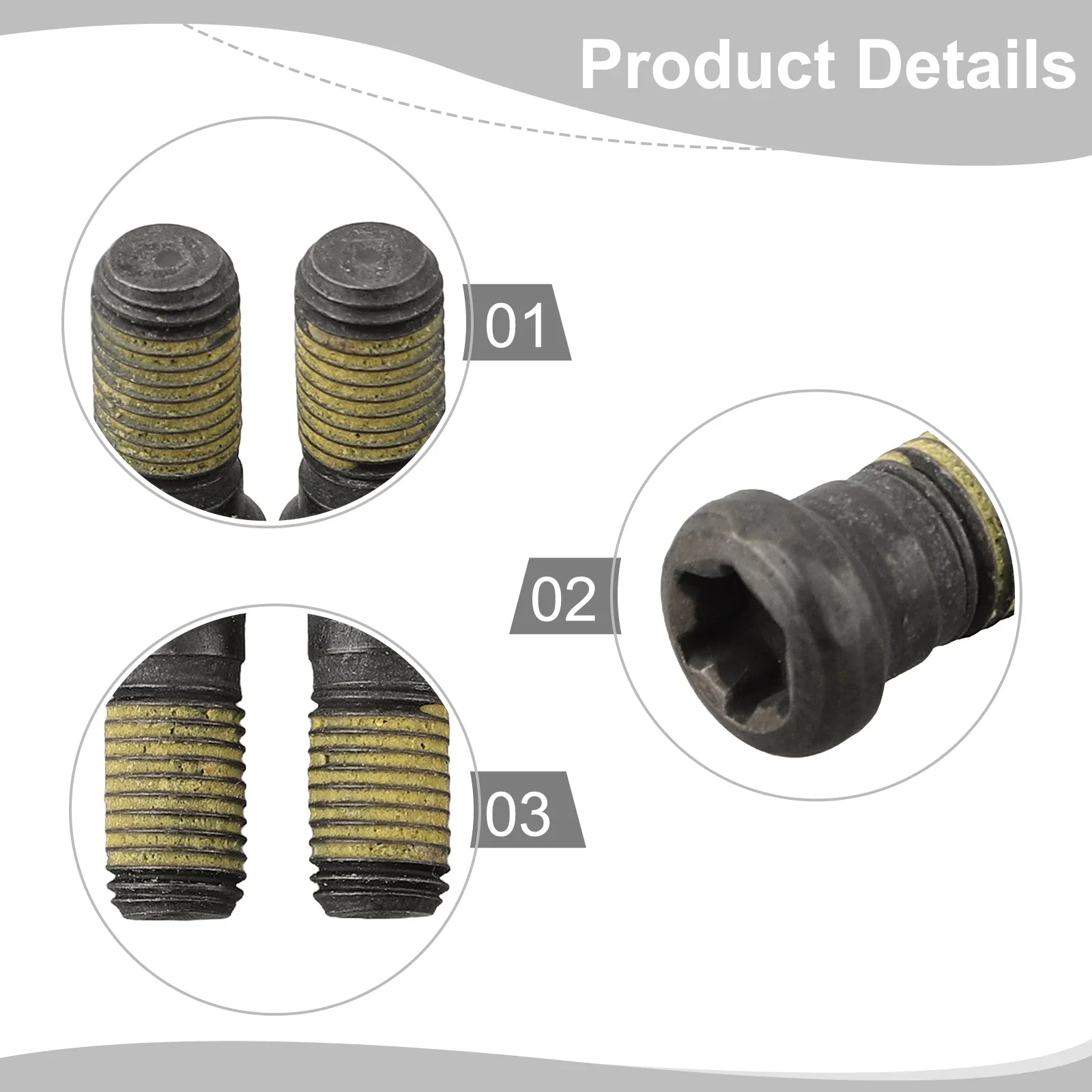 

2704-20 Screw Metal Screw Chuck Screw For Garden Power Tool Accessory Metal Replace Screw Household Power Tool