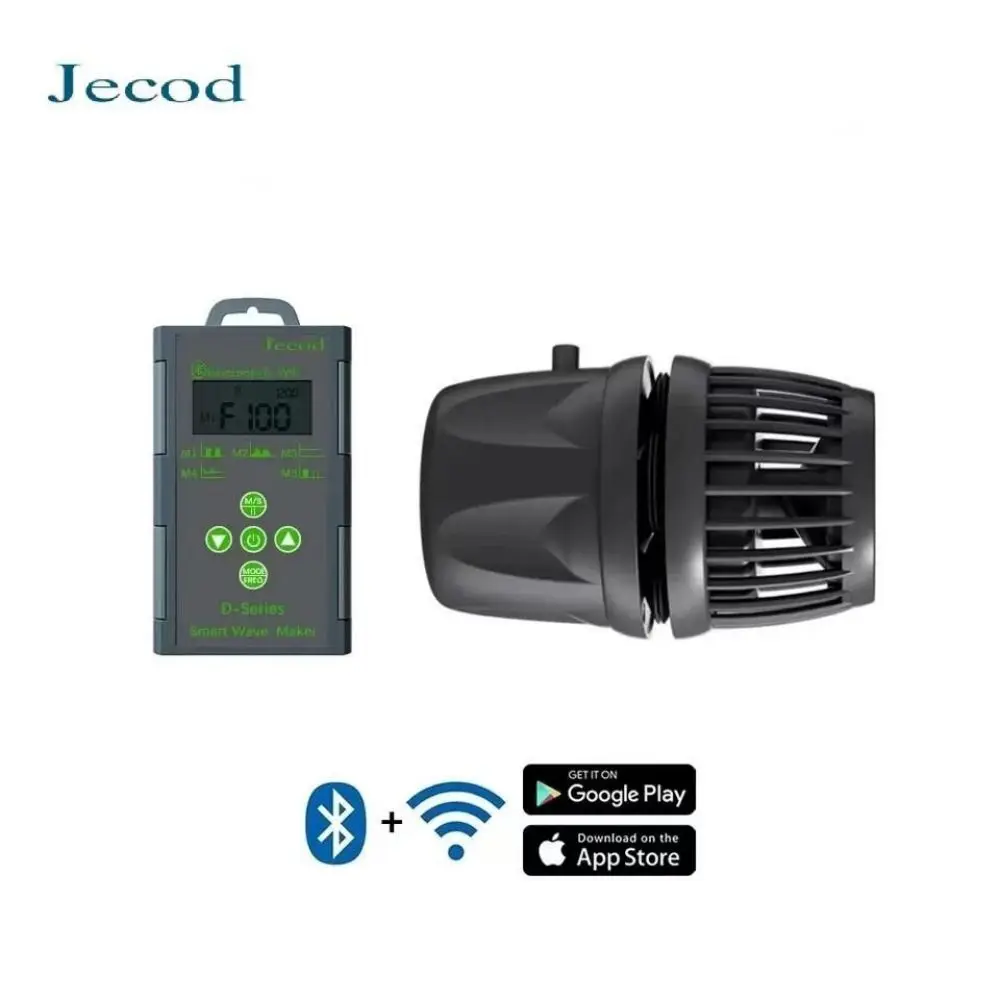 

Jecod Jebao DMP-M Series Smart Wavemaker Silent Bluetooth/WIFI Control Cordless Wave Maker Pump Freshwater Saltwater Tank