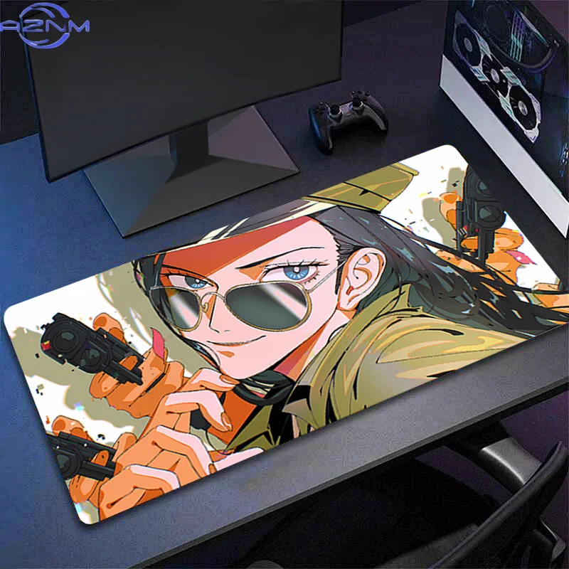 Wide Game Keyboard Mat Non-Slip Base Anti-Fray Edges Large Mouse Pad For Home Office Game Fans
