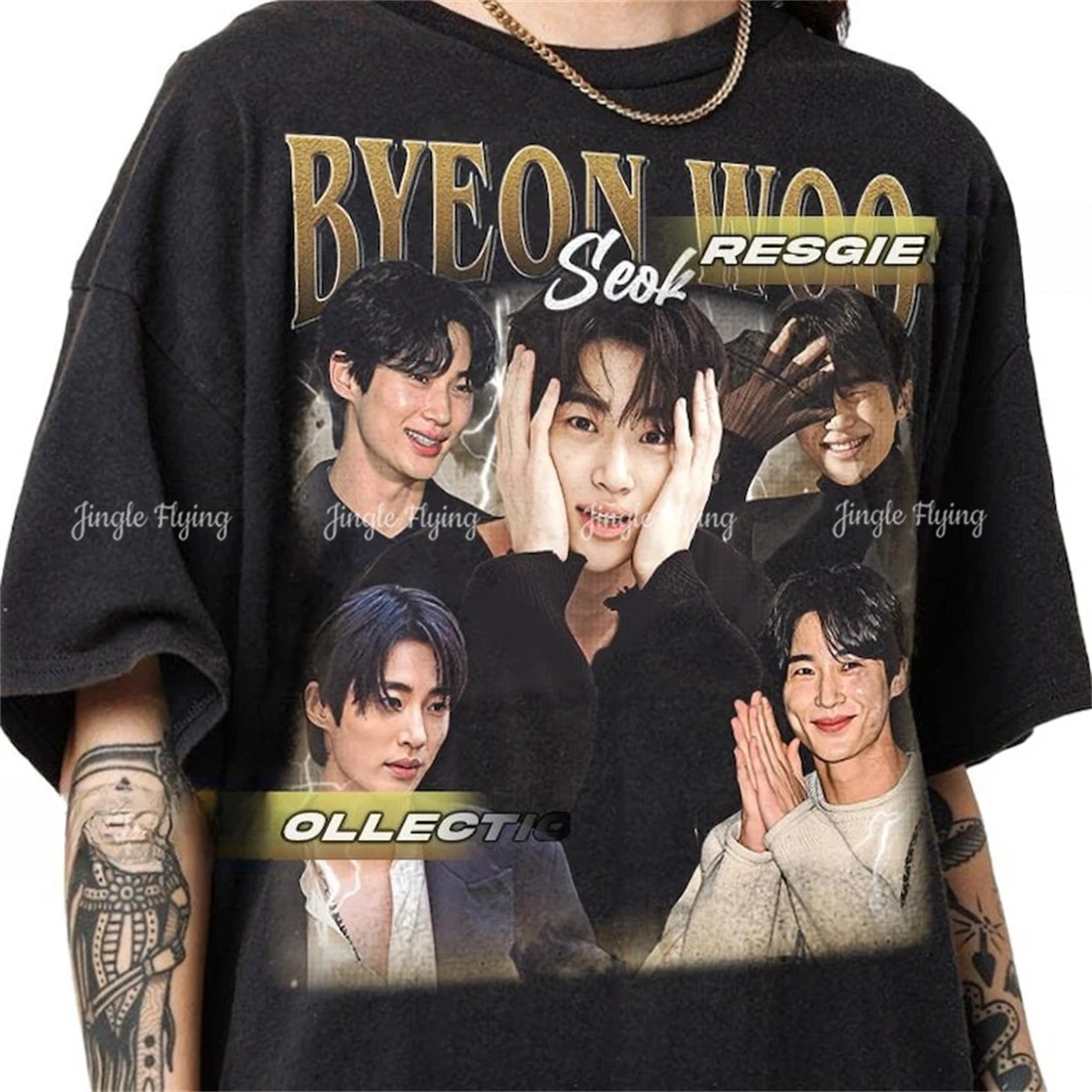 Limited Seok Byeon Woo Kdrama Korean Pop Tshirt Vintage Unisex Shirt Graphic Tee