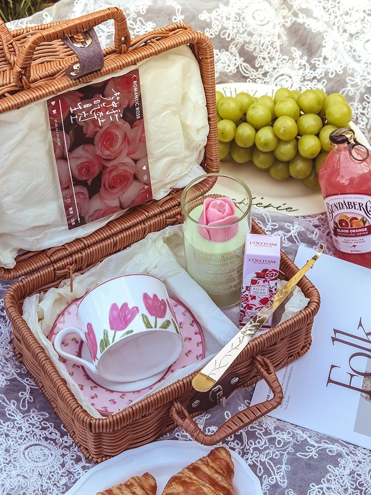 Retro Literaire Tulp L'occitane Geurkaars Geschenkdoos Verjaardagscadeau Souvenir