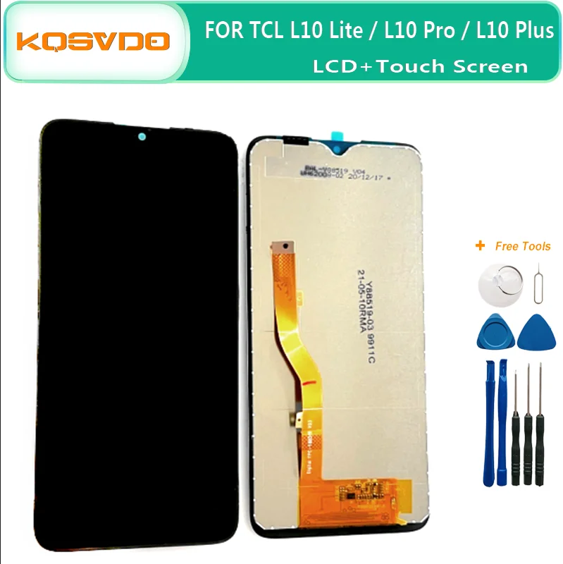 ЖК-дисплей для TCL L10 Lite, ЖК-модуль для TCL L10 Pro TCL 4187U 4187M, сенсорный экран, дигитайзер, сменный модуль в сборе