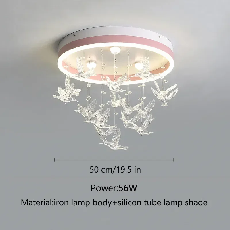 Modern LED Ceiling Light Home-appliance Lamp for Bedroom Home Decor Kid Room White Clouds Abajur Para Quarto Infantil Lustre2023