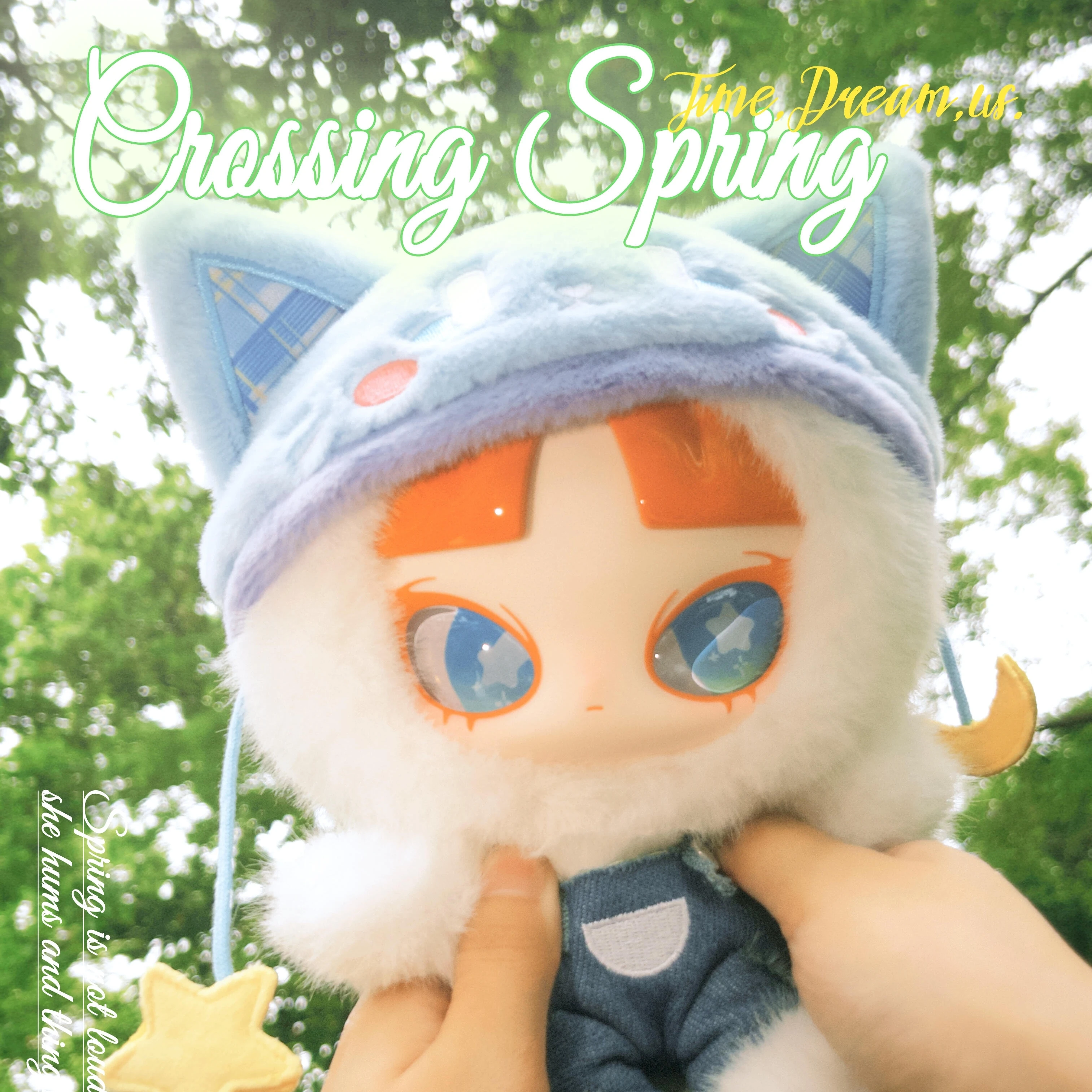 

Genuine Inn Crossing Spring Series Vinyl Plush Blind Box Cute Doll Model Ornaments Pendant Mystery Box Surprise Collect Toy Gift