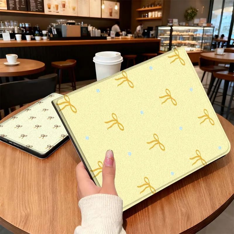 

Small Bowknot Pattern For Honor Tab Tablet MagicPad 3 6 7 X8 V7 V8 8 9 X9 X8a X9a 10 Pro Inch 2020 2021 Tablet Case