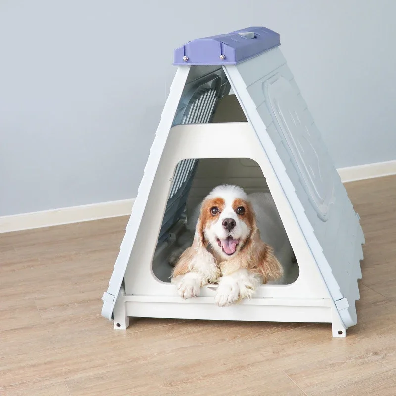 Plastic safety waterproof indoor dog house cat bed