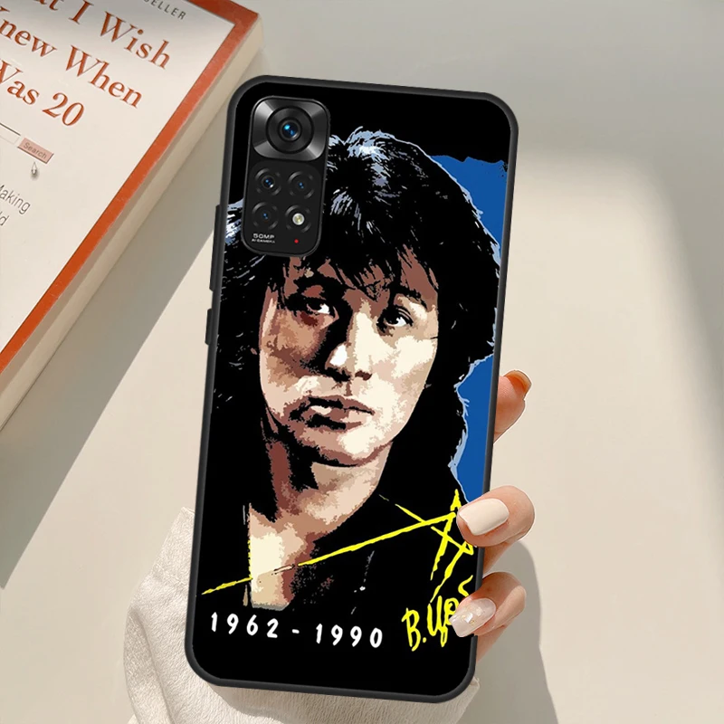 Viktor Tsoi Case For Xiaomi Redmi Note 11 Pro 8 9 11S 10S 9S Note 10 Pro Cover For Redmi 10 10C 9A 9C