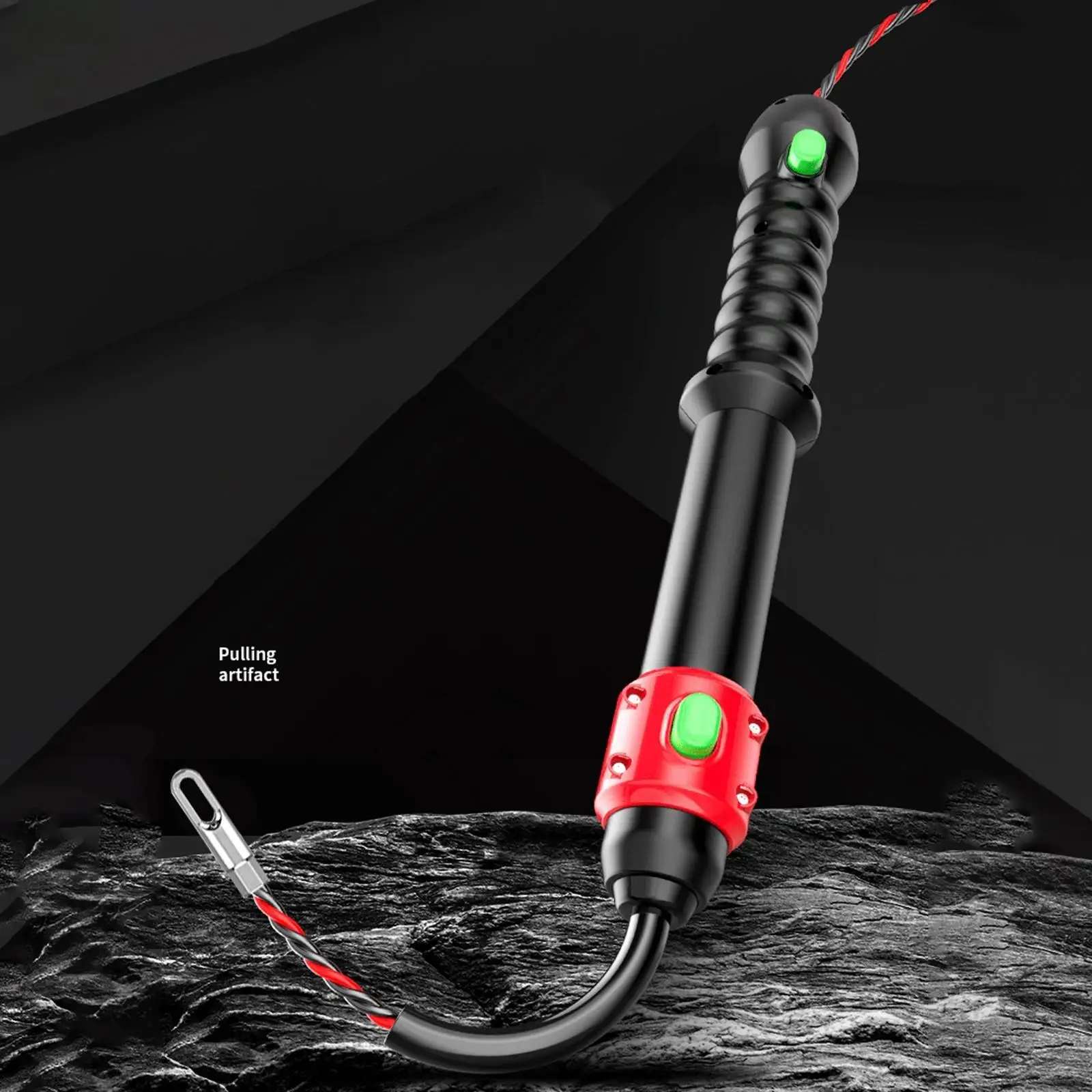 

Electrician Wire Puller,Flexible,Sturdy,Easy to Use,Multipurpose,Portable,Cable Threader,Wire Threading Assist Device Convenient