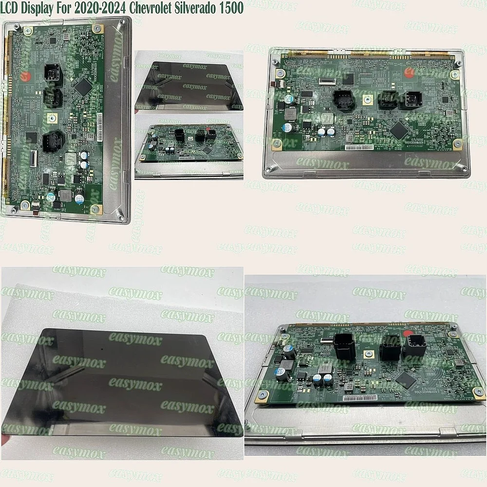 LCD Display For 2020-2024 Chevrolet Silverado 1500 Navigation Radio Information Center Console Screen DD080IA-17A 84878374