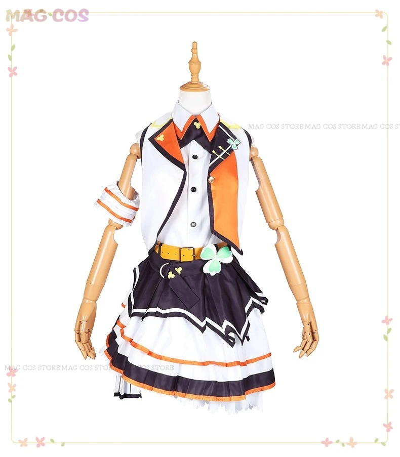 Hanasato Minori Project Sekai Colorful Stage Cosplay MORE MORE JUMP Cosplay Costume Hanasato Minori Wig Shoes Uniform Cosplay