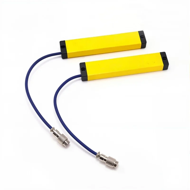 Mujia MLB-3C06N2-Y Sensor de haz de seguridad modo Crossfire con resolución de 10 mm Rango de detección de 0,2-2 m Voltaje de suministro de 10-30 V