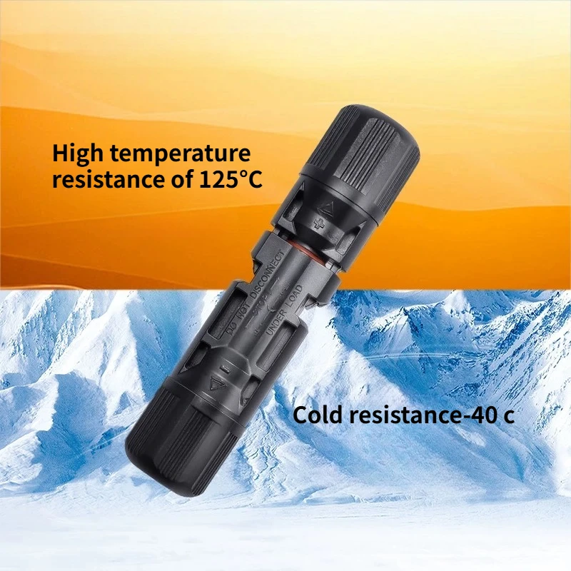 photovoltaic connector, male and female pair connector waterproof IP67 solar module photovoltaic panel connector