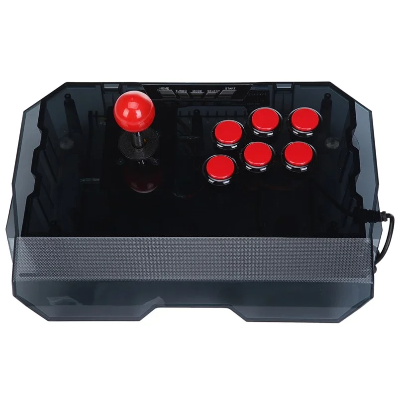 QANBA N1 Wired Fightbox Joystick Arcade Hitbox Style Fighting Stick Controller For PC/PS3/Switch