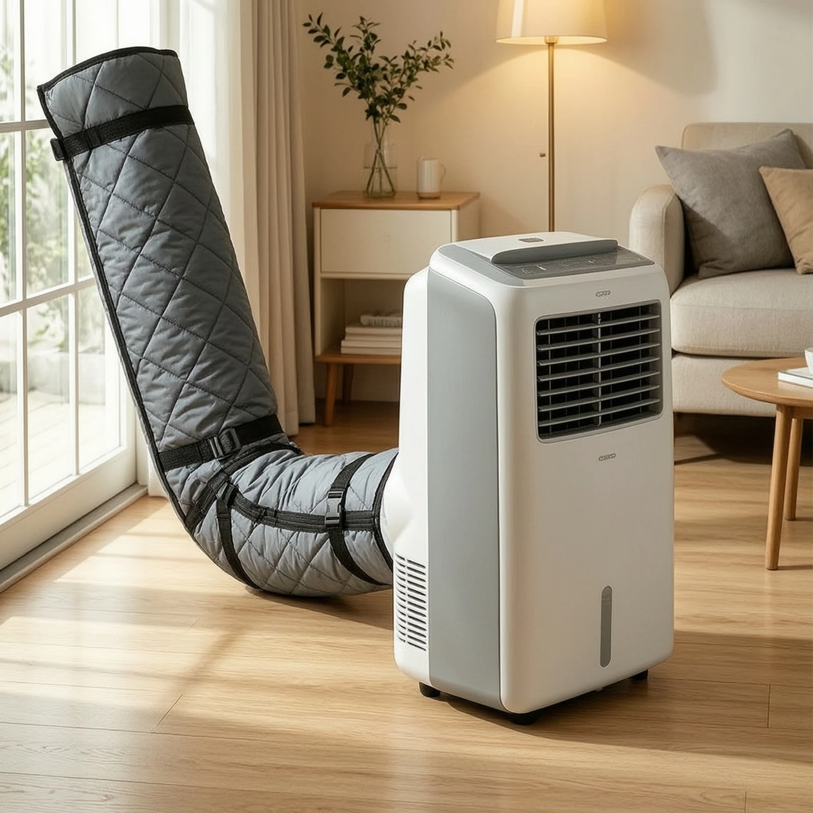 Portable Air Conditioning Hose Insulation Sleeve Easy Installation Portable Air Conditioning Hose Cover Insulated Exhaust Tube