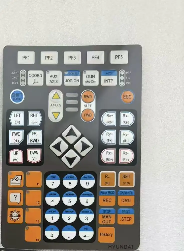 New Replacement Compatible Touch Membrane Keypad For Hyundai tp52