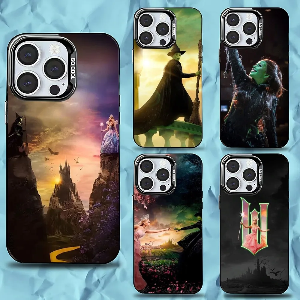 

wicked musical Phone Case For iPhone 16,15,14,13,12,11,Pro,Max,Plus,Mini,XS,SE Anti Fall Black Matte Hard Bumper