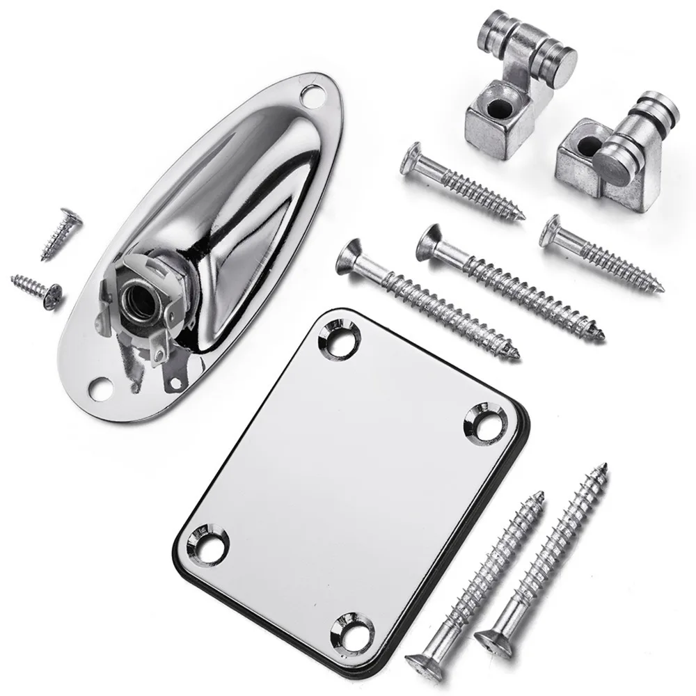 Metal Guitar String Tree Retainer Set Black/Golden/Silver With Mounting Screws Electric Guitar Hardware