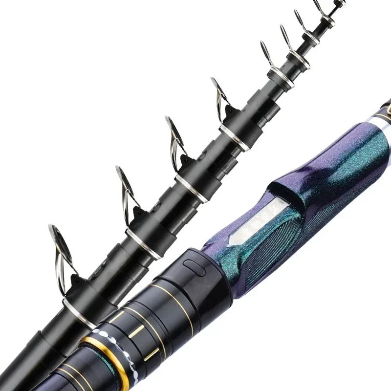 HSD Rock Fishing Rod 3.6m-8.1m Ultra Hard 40+60T ISO Fishing Rod Japanese Toray Carbon Fiber Fishing Rods