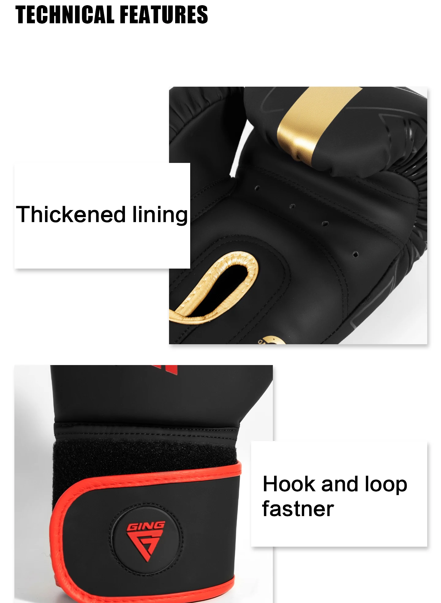 4/6/8/10/12/14Oz Boxhandschuhe für Kinder und Erwachsene, atmungsaktiv, professionelle Sanda Muay Thai Kampfhandschuhe, PU-Trainingshandschuhe – Detail 6