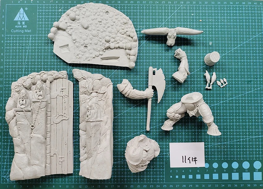 Resin soldier 1/24 Minotaure (Paul Bonner scenery) soldier Model Unassambled Unpainted Figure Building Kit
