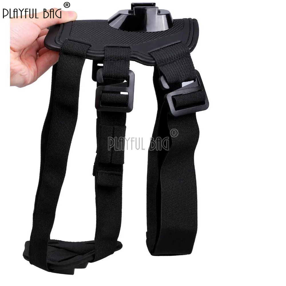 Adjustable Dog POV Harness Mount for Action Camera Pet Chest Strap for Hands-Free POV Filming Outdoor Activities NA182S