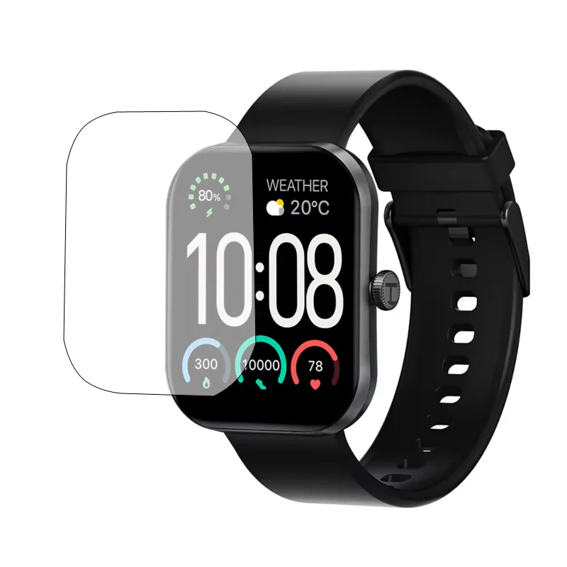

5pcs TPU Soft Clear Protective Film Cover Guard For Haylou Watch S6 Display Screen Protector Smartwatch Protection Accessories