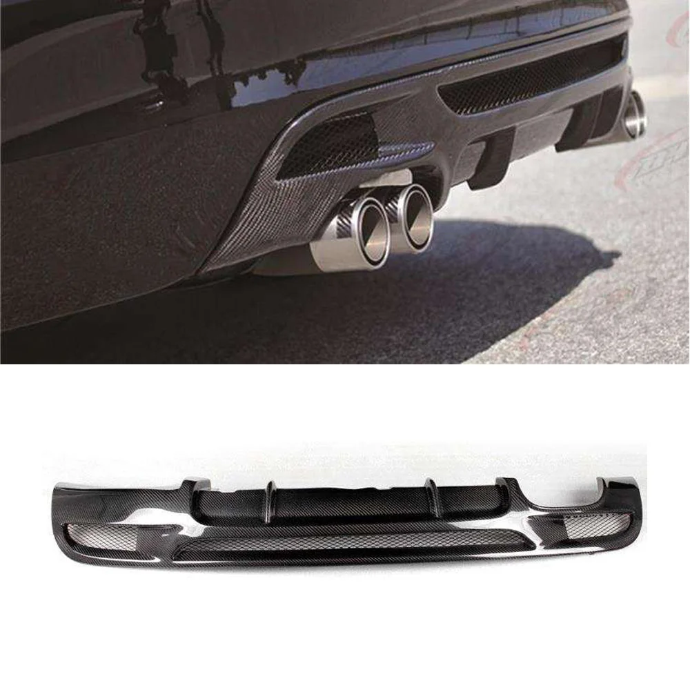 

Carbon Fiber Rear Diffuser For BMW E82 M Tech Bumper 2007-2013 Trunk Wing Body Kit Trim Car Accessories