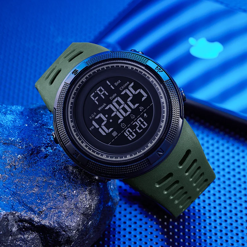 

SKMEI водонепроницаемые часы с большим циферблатом, креативные цифровые электронные наручные часы, спортивные многофункциональные часы для мужчин и женщин, Reloj Hombre