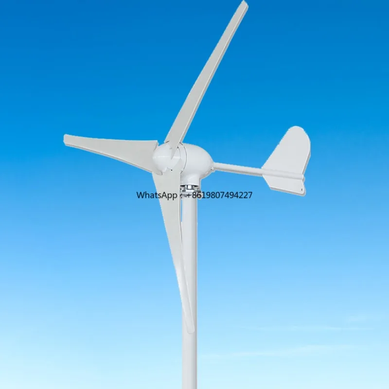 Wind Turbine Generator 48V AC 3000W Wind Power Generator MPPT Controller 3 5 Blades Auto Adjust Windward Home Use