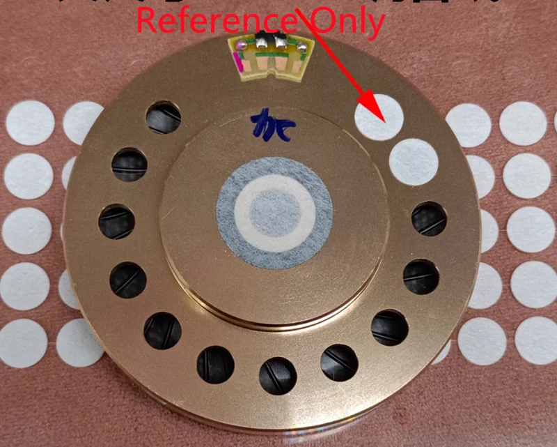 

Hifi Headphone Speaker unit tuning paper Y1 Y2 Y3 Y4 Y5 Y6 For 70mm Headset drvier diy Medium hole damping mesh Cover New 10PCS