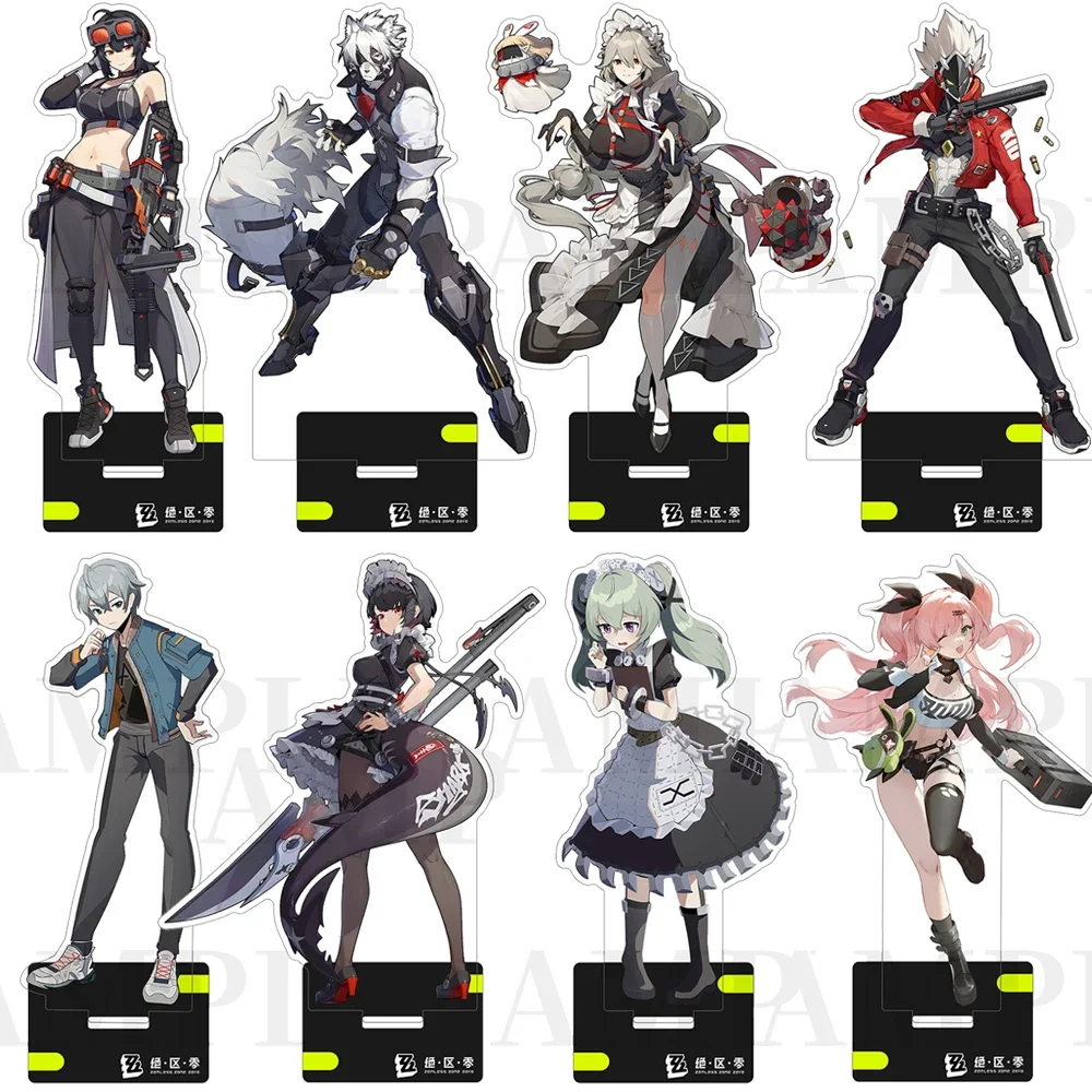 

Game Zenless Zone Zero Acrylic Stand Model Nicole Anby Belle Wise Ellen Joe Anime Figures Cosplay Desktop Decoration Fans Gifts