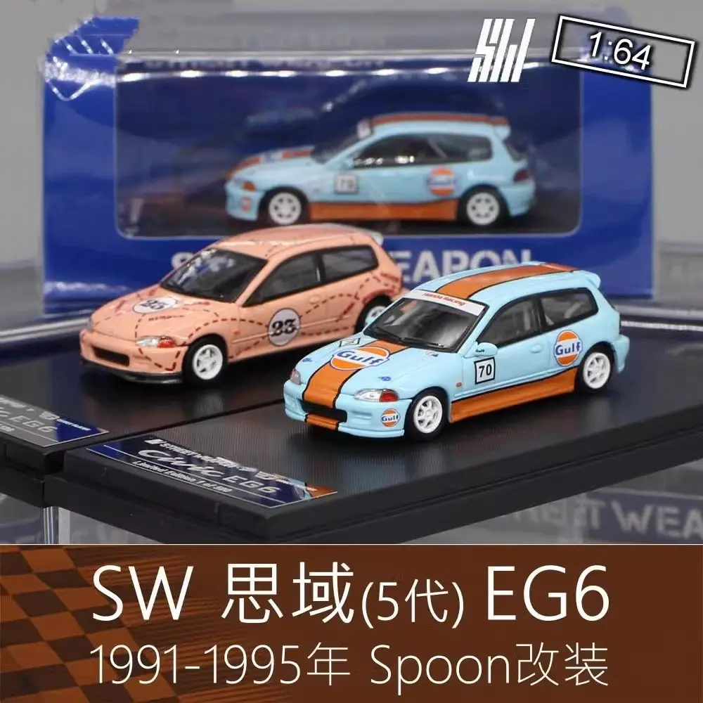 

1:64 Honda Civic EG6SPOON Modified Sports Car Model Display Collection