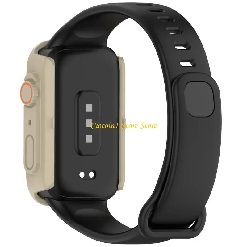 A3PC Watch Protections Case Safeguards Screen & Bezel easy installs  Watch Case Scratch Resistant Watch Case for Band 9 Active