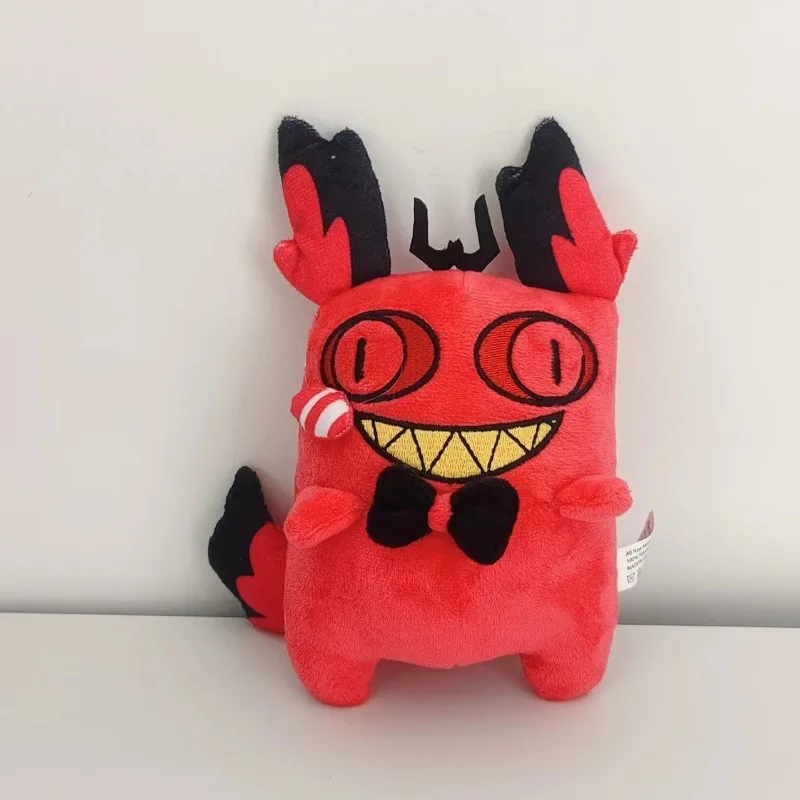 Hazbin Hotel Alastor Plush Doll Soft Stuffed Radio Demon Figure Cute Cartoon Plush Toy Home Decor Collectible Gift For Anime Fan