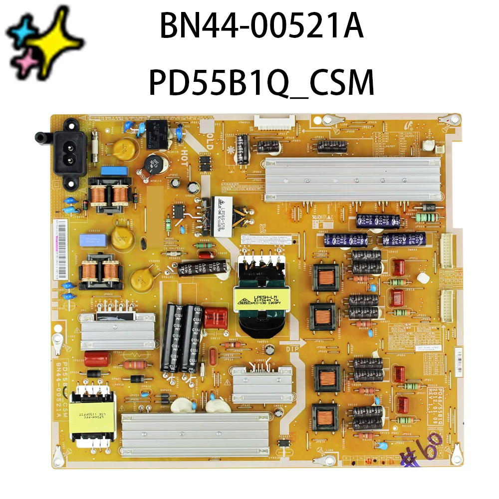 BN44-00521A PD55B1Q_CSM Power Supply Board is for UN50ES6580FXZA UN55ES6820FXZA UN55ES6500FXZA UN55ES6500 UN55ES6300F UN55ES6300