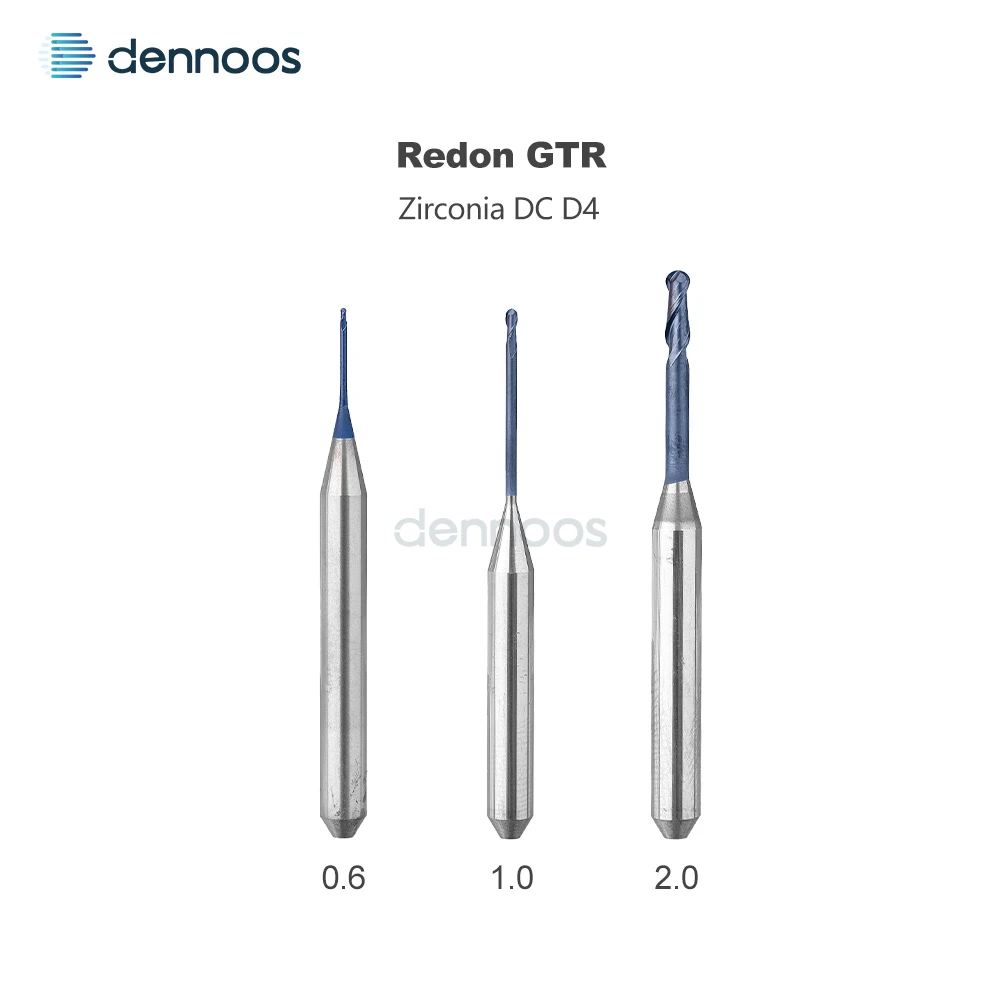 Dental-Zirkonoxid-Fräser D3/D4 mit DC-Beschichtung für alle Marken wie Amann/Sirona/ARUM/UP3D/Zirkonzahn/Roland/Yureca – Detail 24