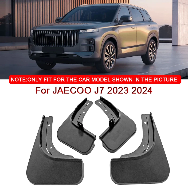 

Fit For JAECOO J7 2023 2024 Car Styling ABS Car Mud Flaps Splash Guard Mudguards MudFlaps Front Rear Fender Auto Accessories