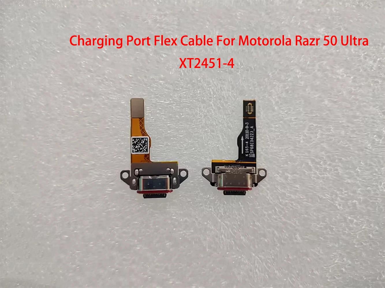 Charging Port Flex Cable  for Motorola razr 50 ultra xt2451