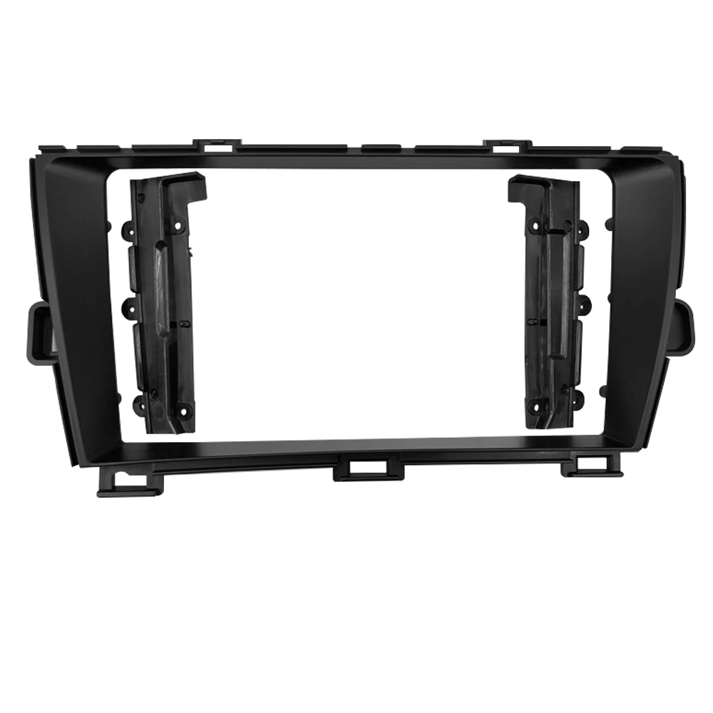 Car Radio Fascia Fit for Toyota Prius 2010-2015 Stereo Panel Audio Refit Installation Surround Trim Frame Dash Kit Facia Cover