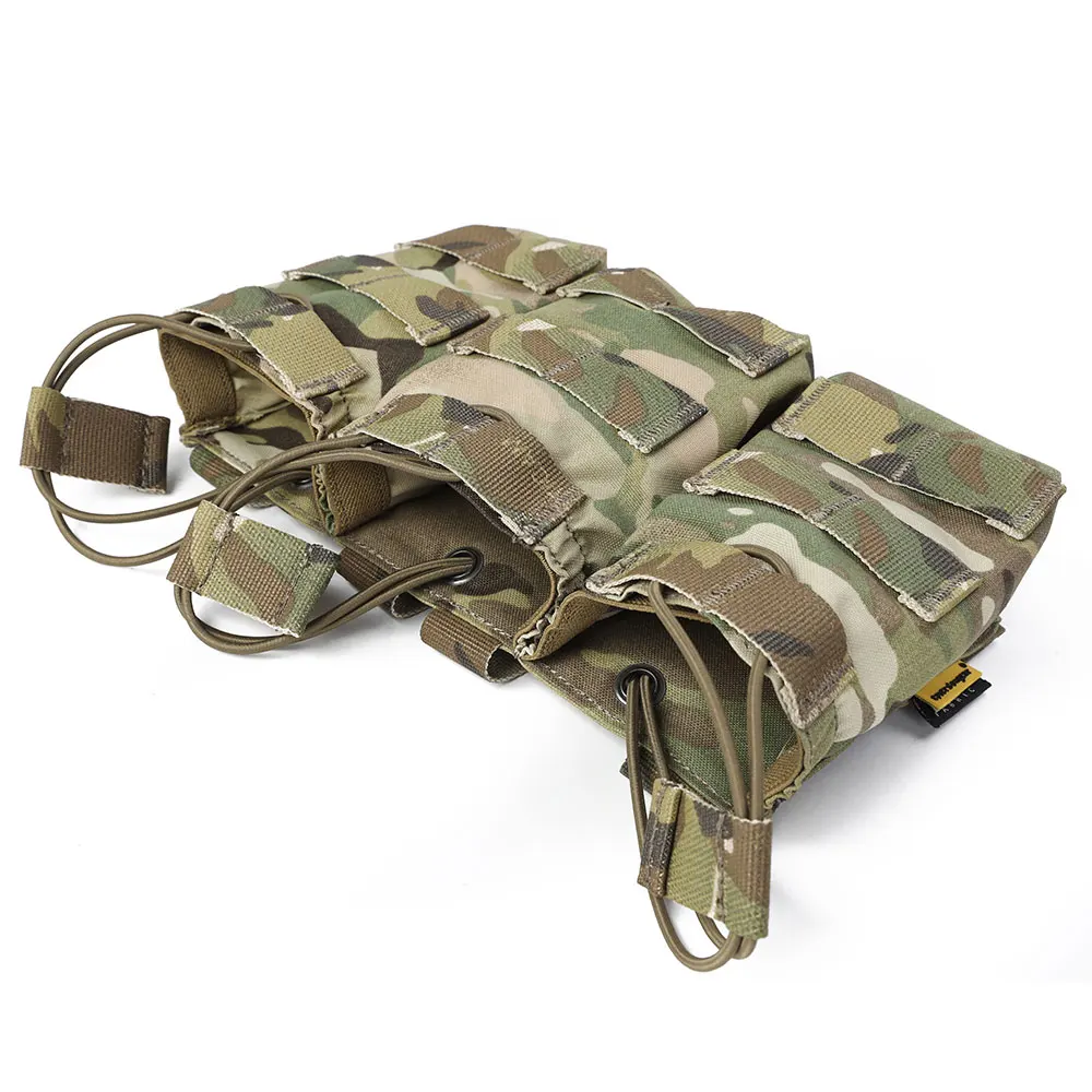 

Emersongear 762 мм тройной подсумок для магазинов с открытым верхом, панель для винтовки, для охоты, туризма, боевых действий, треккинга, нейлон, EM9062