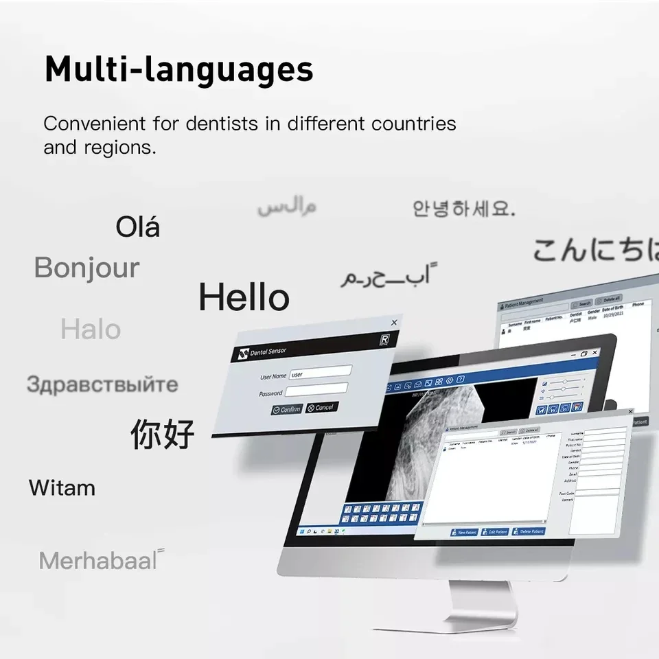 USB 치과 엑스레이 센서, 구강 카메라, 디지털 RVG 센서, 거치대 빠르고 재활용 및 내구성