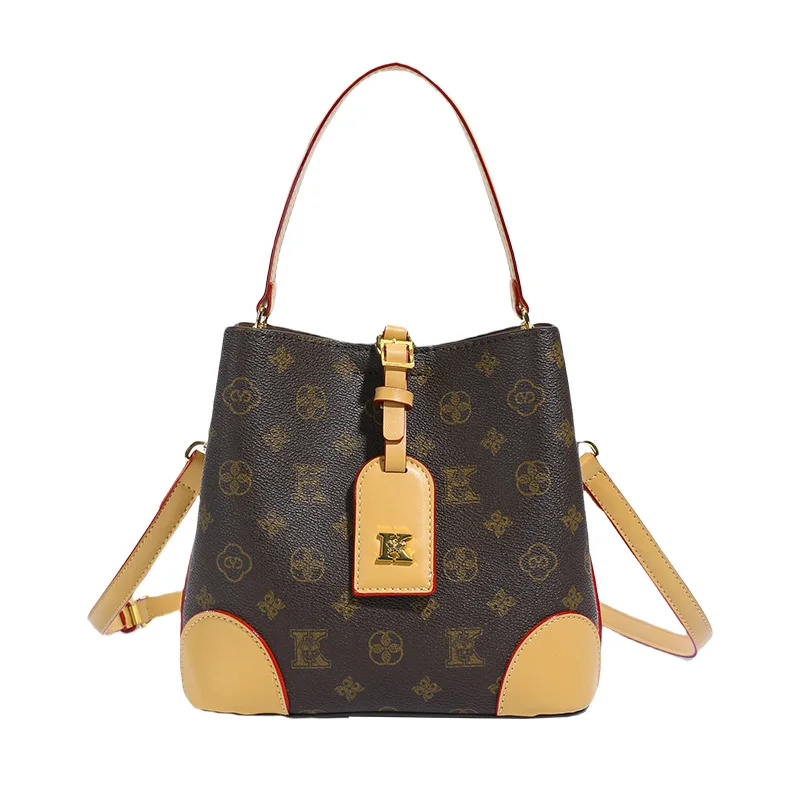 ‌ حقيبة دلو جديدة لعام 2025 - محفظة كروس/كتف واسعة، حقيبة يومية فاخرة للنساء، حقيبة يد عصرية ومتعددة الاستخدامات