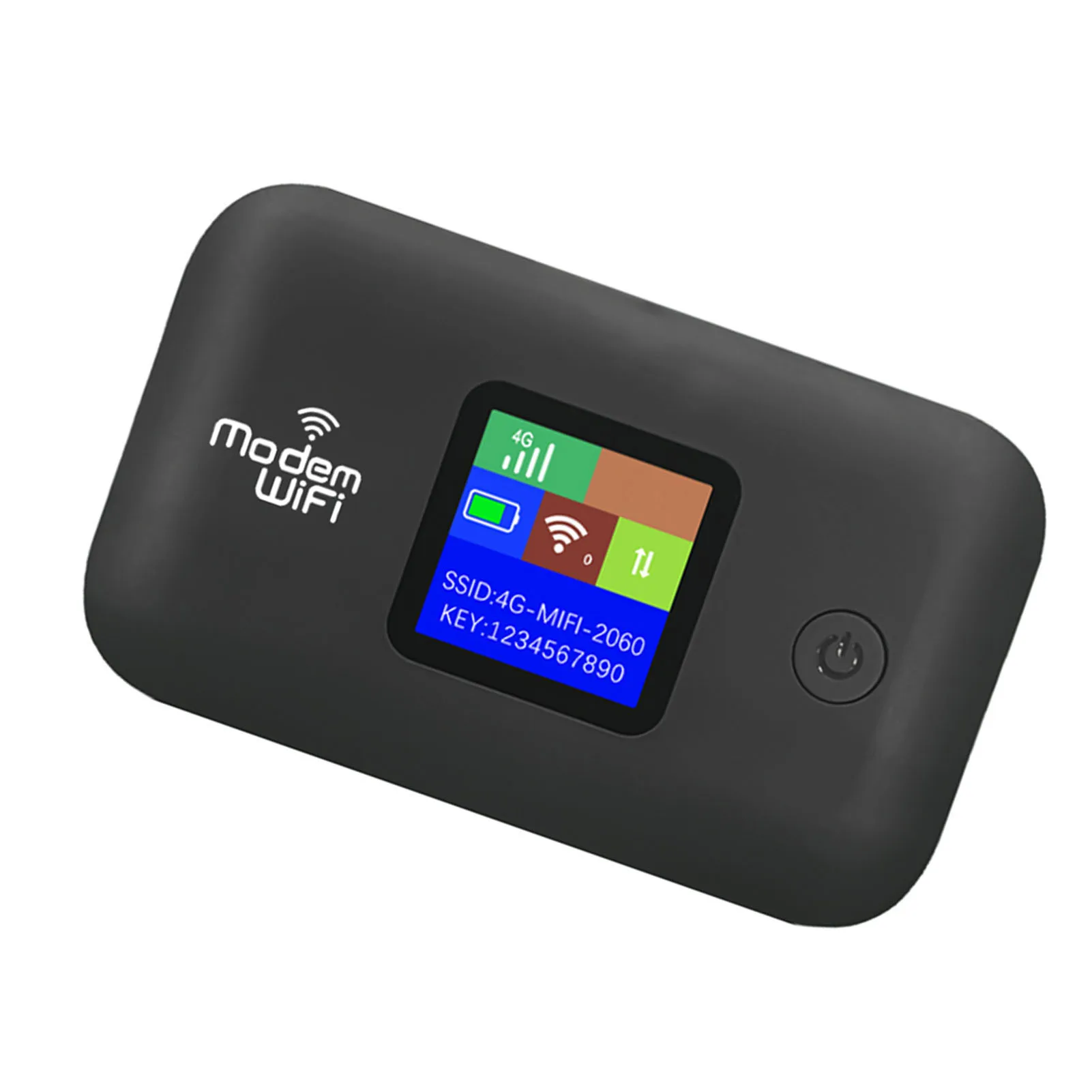 Hotspot móvel 4G LTE para viagens roteador 4G com slot para cartão SIM 300Mbps até 10 dispositivos para Europa Sudeste Asiático Nordeste