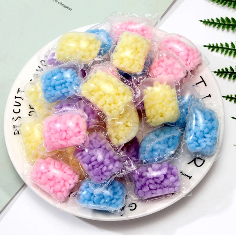 100-500PCS Laundry Beads Detergent Liquid Capsule Ball Fragrance Beads Soft Clothing Diffuser Perfume for Washing Machine